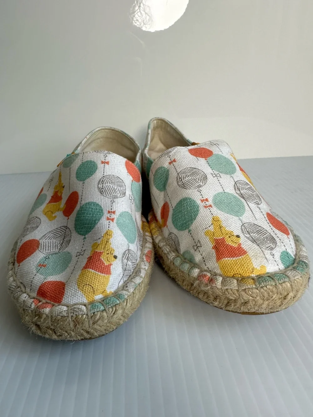 Disney X Ubuntu Espadrilles Winnie The Pooh Size 8.5